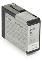 Epson inktpatroon licht zwart T 580 80 ml T 5807 - thumbnail