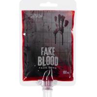 Boland Carnaval/halloween nepbloed infuus - zak vol - 100 ml - griezel/thema feesten