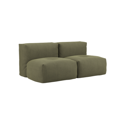 Soft Sofa Indoor - 2 Seater - Olive - SACKit
