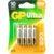 GP GP24AU-2U4 AAA Ultra Alkaline batterijen 1.5 V (4 stuks)
