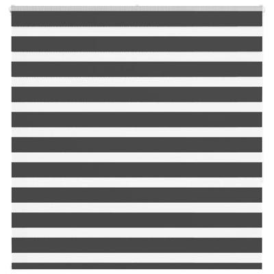 VidaXL Zebra rolgordijn 145x150 cm stofbreedte 140,9 cm zwart