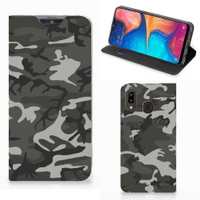 Samsung Galaxy A30 Hoesje met Magneet Army Light - thumbnail