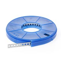 Montageband 12x0.8mm recht10m Montageband 12x0.8mm recht10m