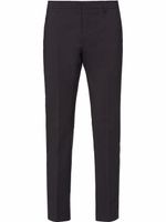 Prada pantalon de costume en laine - Noir - thumbnail