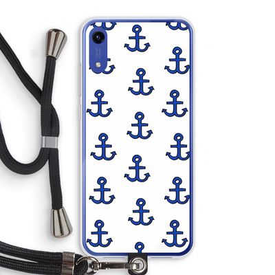 Ankers: Honor Play 8A Transparant Hoesje met koord