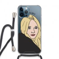 Ashley: iPhone 13 Pro Max Transparant Hoesje met koord