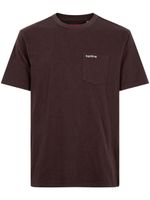 Supreme t-shirt à logo imprimé - Marron