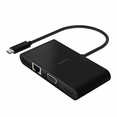 USB-HUB Belkin AVC004BTBK Zwart