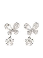 David Morris boucles d'oreilles Pixie en or blanc 18ct - WHITE GOLD - thumbnail