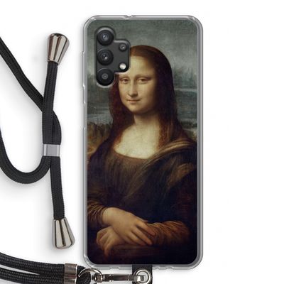Mona Lisa: Samsung Galaxy A32 5G Transparant Hoesje met koord