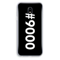 #9000: Samsung Galaxy J3 (2017) Transparant Hoesje