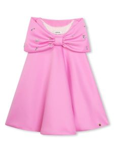 Lanvin Enfant robe à ornements en cristal - Rose