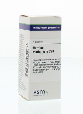 VSM Natrium muriaticum C30 (4 gr)