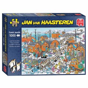 Jumbo Jan van haasteren legpuzzel - zuidpool, 1000st.