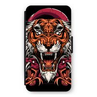 Tiger and Rattlesnakes: iPhone 12 mini Flip Hoesje