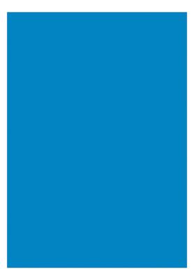 Kangaro K-0043F225 Papier A4 120gr Pak A 100 Vel Blauw