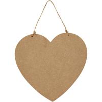 Creativ Company Hart, afm 18,5x19,5 cm, dikte 5 mm, 1 stuk