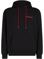 Karl Lagerfeld hoodie Pearl Tiger en coton - Noir