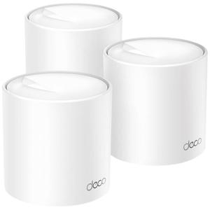 TP-Link Deco X50 (3-pack) Dual-band (2.4 GHz / 5 GHz) Wi-Fi 6 (802.11ax) Wit Intern