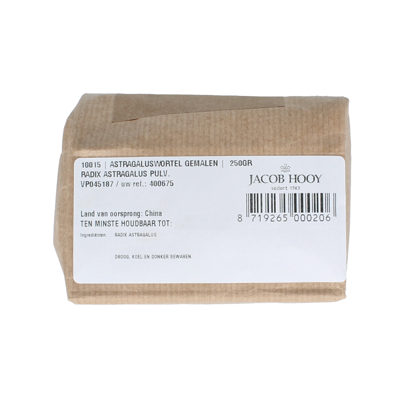 Jacob Hooy Astragaluswortel gemalen 250 Gram Jacob Hooy Astragaluswortel gemalen 250 Gram