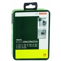 Bosch Accessoires Borenset HSS-R | 19-Delig | 2607019435 - 2607019435