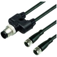 Pepperl+Fuchs 275520 Sensor/actuator verdeler en adapter Aantal polen (sensoren): 3, 3 1 m 1 stuk(s)