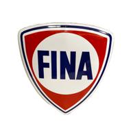 Fina Logo Emaille Bord - 35 x 31cm