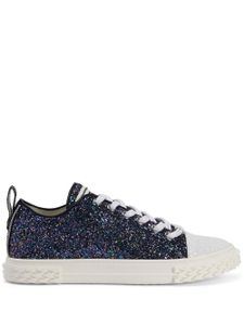 Giuseppe Zanotti baskets à paillettes - Noir