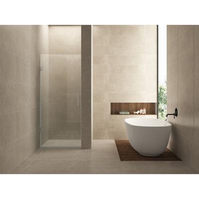 Nisdeur Wiesbaden Less | 80x200 cm | Nano-coating | Incl.Schanierset | Helder glas | Chroom beslag
