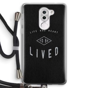 To be lived: Honor 6X Transparant Hoesje met koord