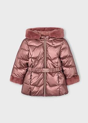 Mayoral winter winterjas meisjes - roze - glossy