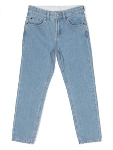 Stella McCartney Kids jean à coupe droite - Bleu