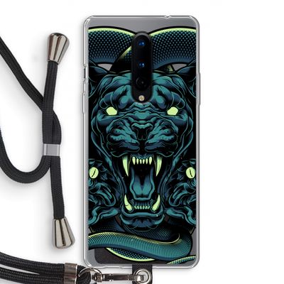 Cougar and Vipers: OnePlus 8 Transparant Hoesje met koord