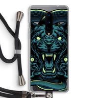 Cougar and Vipers: OnePlus 8 Transparant Hoesje met koord