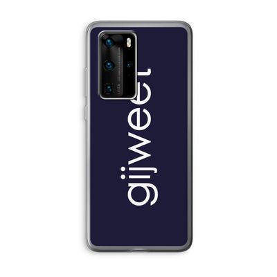 Gijweet: Huawei P40 Pro Transparant Hoesje