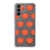 Krab: Samsung Galaxy S21 Transparant Hoesje