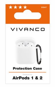 Vivanco AIRPODCASEVVW Koptelefoon tas Wit