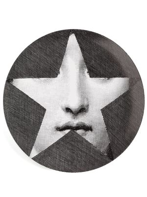 Fornasetti assiette décorative Variazioni n.277 - Noir