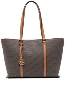 Michael Michael Kors sac à main à logo imprimé - Marron