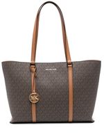 Michael Michael Kors sac à main à logo imprimé - Marron