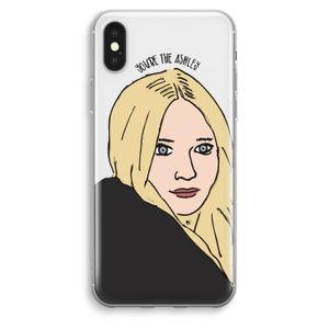Ashley: iPhone XS Max Transparant Hoesje