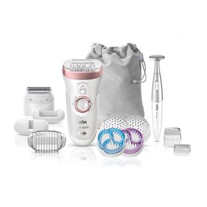 Braun Silk-épil 9 9/980 SensoSmart Roségoud, Wit 40 pincetten