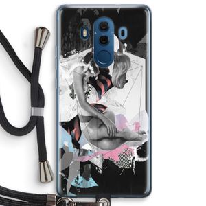 Camouflage de sommeil: Huawei Mate 10 Pro Transparant Hoesje met koord