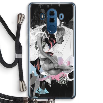 Camouflage de sommeil: Huawei Mate 10 Pro Transparant Hoesje met koord