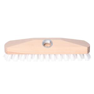 Schrobber - zachte borstel - 23 cm - hout - schrobborstel - schoonmaakborstel