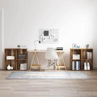 Tv-meubelset 4 pcs Oud hout 37 x 35 x 72 cm Bewerkt hout