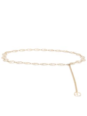 Claudie Pierlot ceinture à motif monogrammé - Or