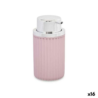 Zeepdispenser Berilo Roze Plastic 420 ml 7 x 14,5 x 8,5 cm (16 Stuks)