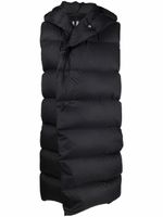 Rick Owens doudoune à design sans manches - Noir