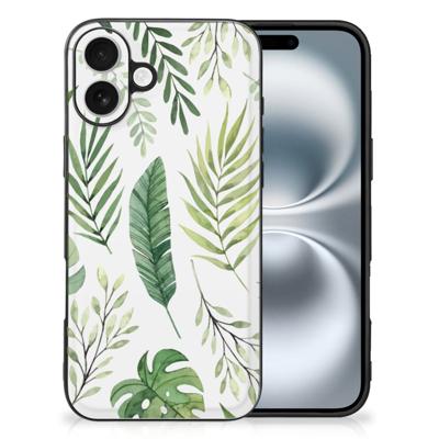 iPhone 16 Bloemen Hoesje Leaves